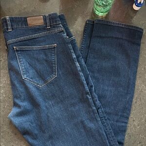 Peter Millar Deep Blue Straight Jeans 38x34